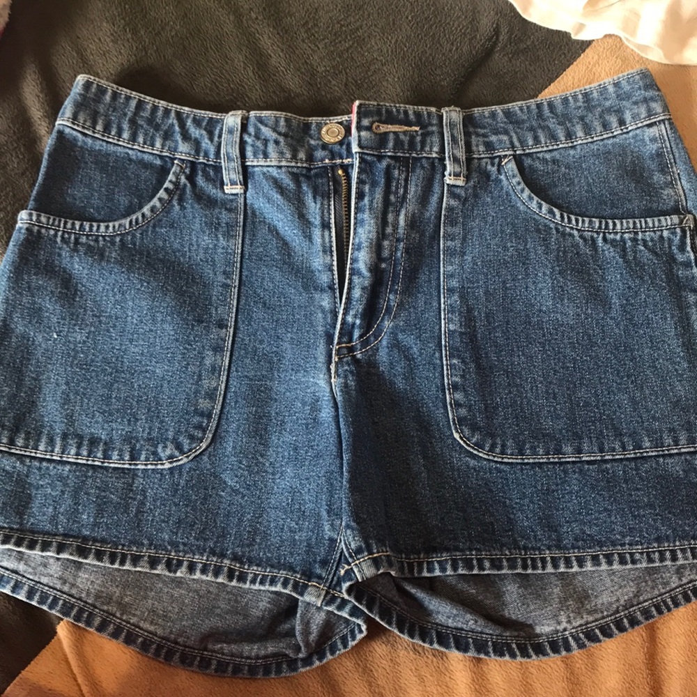 sailor gap demin shorts